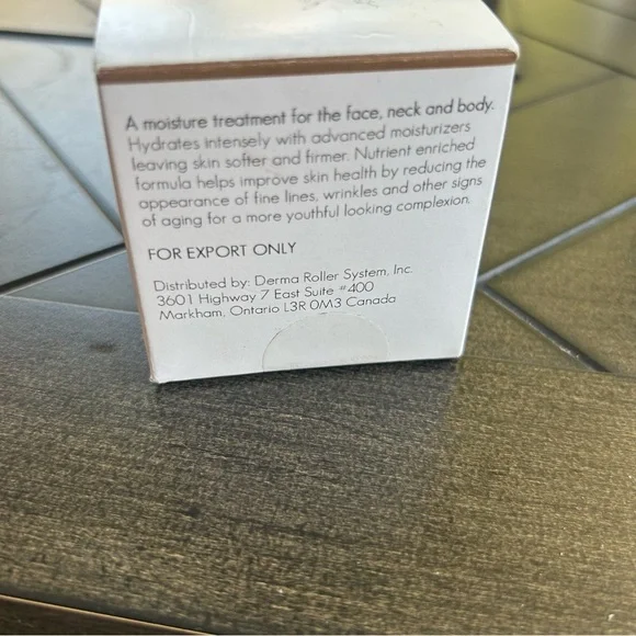 Dermacell New enriched collagen cream for face 1 ounce jar with box, open box - Picture 2 of 8